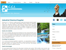 Tablet Screenshot of ccichemical.com